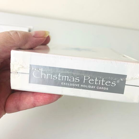 Winter Holiday Snowflake Cards. Clear Window Two sets 18 cards and envelopes ea - Picture 7 of 8